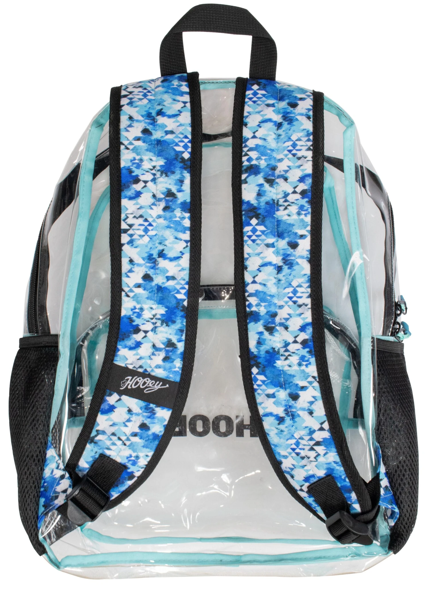 HOOey "Nitro" Blue/White Clear Backpack 2 HOOey "Nitro" Blue/White Clear Backpack - Image 2