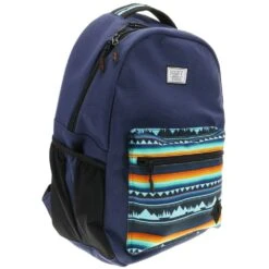 "Recess" Navy/Serape Hooey Backpack -Hooey Brands BP041NVTQ 2