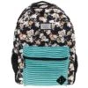 "Recess" Black/ White Floral Pattern Hooey Backpack