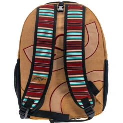 "Recess" Hooey Backpack Tan/Serape W/Black Accents -Hooey Brands BP051TNSP 02