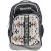 "Ox Hooey Backpack White/Cream Aztec Pattern W/Black/Grey -Hooey Brands BP054CRBK 01