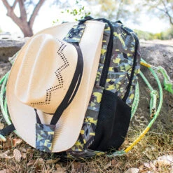 "Rockstar" Hooey Backpack Camo W/Black -Hooey Brands Backpack 17