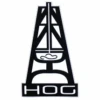 HOOey Large Black HOG Sticker -Hooey Brands Black 19993.1499451637.1280.1280