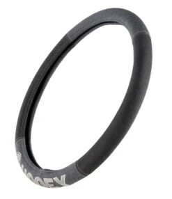 HOOey Grey/Black Steering Wheel Cover