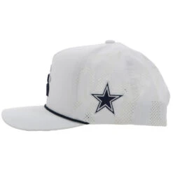 HOOey "Dallas Cowboys" Cowboy Golf Hat White W/Cowboys Logo 7 HOOey "Dallas Cowboys" Cowboy Golf Hat White W/Cowboys Logo -Hooey Brands DC23 09 A05