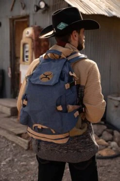 HOOey "Mule" Denim Backpack -Hooey Brands DSC5845