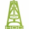 HOOey Large Lime Geen HOG Sticker -Hooey Brands Green HOG 23324.1499559618.1280.1280