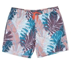 HOOey "Bigwake" Maroon/Coral Board Shorts