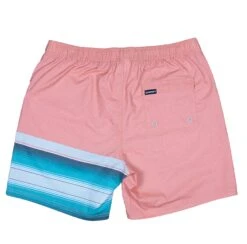 HOOey "Bigwake" Coral Board Shorts (Rocker Collection) -Hooey Brands HB2002OR BACK