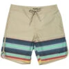 HOOey "Shaka" Cream/ Serape Board Shorts -Hooey Brands HB2021CRSP Front