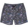 HOOey Youth "Bigwake" Black W/Space Cowboy Pattern Board Shorts -Hooey Brands HB2022BKFront 898e5575 c601 4674 a72c 8e8faea56c58