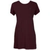 HOOey "Sayulita" T-shirt Dress - Maroon -Hooey Brands HD1002MA