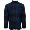 HOOey "Men's Flannels" Navy/Black -Hooey Brands HF1002NVBK