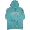 HOOey Rope Like A Girl Turquoise Hoody -Hooey Brands HH1163TQ
