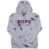 HOOey Rope Like A Girl White Marble Hoody -Hooey Brands HH1163WH