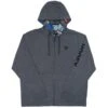HOOey "Zed" Heather Grey Hoody -Hooey Brands HH1183GY