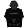 HOOey "Lock-Up" Black Hoody W/Grey Logo -Hooey Brands HH1191BKedited