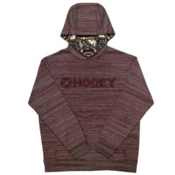 HOOey Youth "Lock-Up" Burgundy Hoody