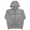 HOOey "Horizon" Heather Grey Full Zip Hoody -Hooey Brands HH1192GY