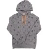 HOOey "Plains" Grey W/ Black Logos Hoody -Hooey Brands HH1198GY