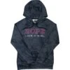 HOOey "Rope Like A Girl" Black Marble Hoody -Hooey Brands HH1207BK
