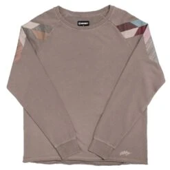 HOOey "Homey Pullover" Brown W/Multi Color Pattern