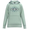 HOOey Youth "Chaparral" Hoody Teal W/Aztec -Hooey Brands HH23 005 B Youth Custom View 1