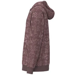 HOOey "Mesa" Hoody Maroon W/Aztec Pattern -Hooey Brands HH23 010 F BOption Custom View 3