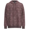 HOOey "Mesa" Hoody Maroon W/Aztec Pattern -Hooey Brands HH23 010 F OptionB Custom View 1