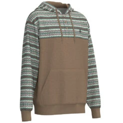 HOOey "Jimmy" Hoody Brown W/ Cream Multi Color Stripes 8 HOOey "Jimmy" Hoody Brown W/ Cream Multi Color Stripes -Hooey Brands HH23 012 A Custom View 2 1
