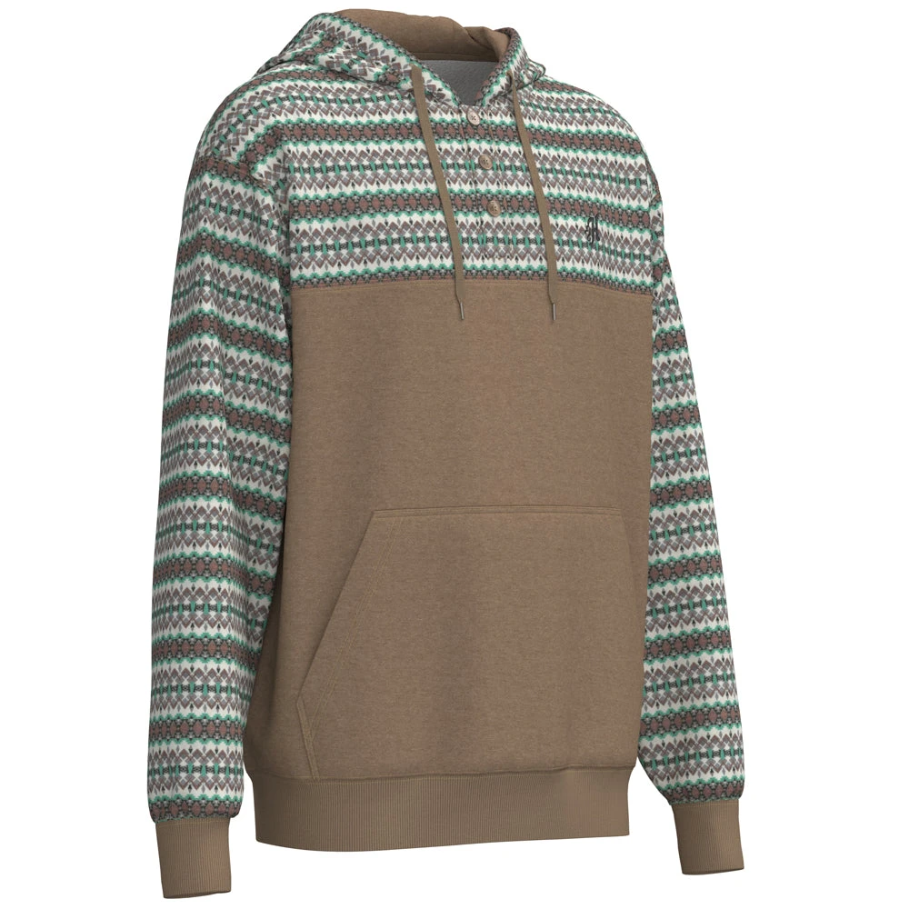 HOOey "Jimmy" Hoody Brown W/ Cream Multi Color Stripes 4 HOOey "Jimmy" Hoody Brown W/ Cream Multi Color Stripes - Image 4