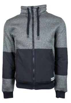 "Hooey Full Zip Tech Jacket" Grey/Black
