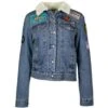 "Hooey Denim Jacket" With Patches -Hooey Brands HJ056DE 2 1