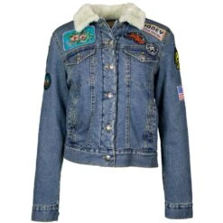 "Hooey Denim Jacket" With Patches