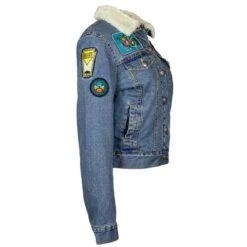 "Hooey Denim Jacket" With Patches -Hooey Brands HJ056DE 2 RIGHT
