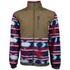 "Hooey Tech Jacket" Brown/Aztec -Hooey Brands HJ071BRAZ