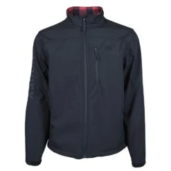 Youth "Hooey Softshell Jacket"Black/Red