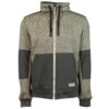 "Hooey Full Zip Tech Jacket" Brown -Hooey Brands HJ093BR