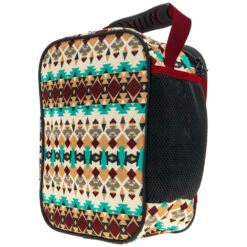 "Hooey Lunch Box" Burgundy/Aztec -Hooey Brands HLB004 BUAZ06