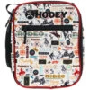 "Hooey Lunch Box" Red/Cream -Hooey Brands HLB004 RDCR01