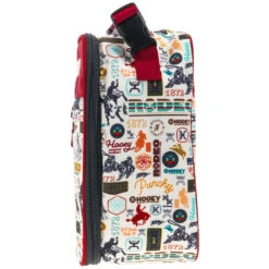 "Hooey Lunch Box" Red/Cream -Hooey Brands HLB004 RDCR03