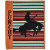 HOOey "Punchy Serape" Leather Notebook Cover Multi Color Serape -Hooey Brands HNC23 1ESpring2023
