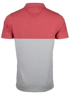 HOOey "The Maverick" Pink/Grey Crew Neck Shirt -Hooey Brands HP003PKGY BACK