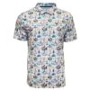HOOey "The Weekender" Cream W/Multi Color Pattern Shirt -Hooey Brands HP014CR front