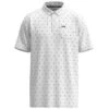 "Hot-Shot" White W/Navy Hooey Logo Polo -Hooey Brands HP23 002 D 1