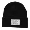 "Hooey Beanie" Black W/Mercantile Rectangle Patch -Hooey Brands HPR23 72 R