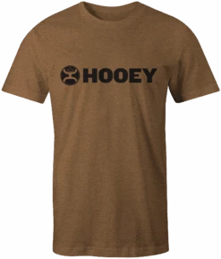 HOOey "Lock-Up" Brown W/Black Logo T-shirt