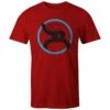 HOOey "Roughy 2.0" Red Tee -Hooey Brands HT1506RD SPRING 2021