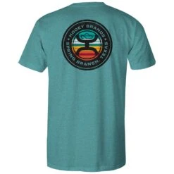HOOey "Guadalupe" Turquoise Tee