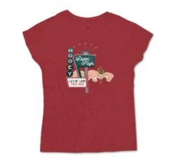 HOOey "Roadside" Tee, Red